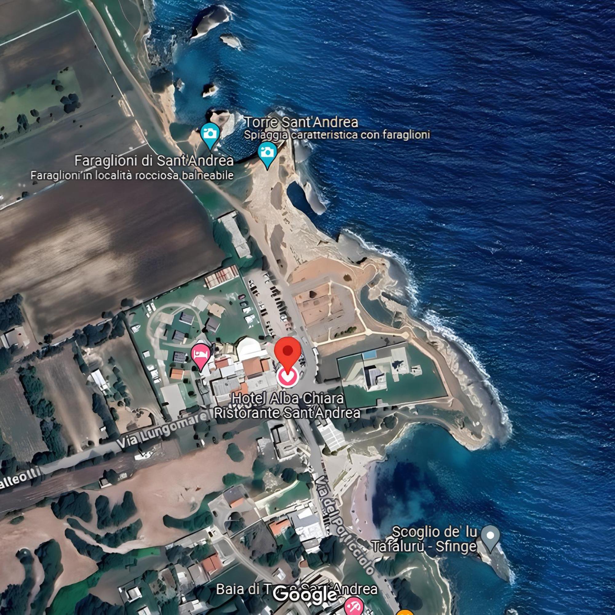 Hotel Alba Chiara Sant'Andrea Salento Eksteriør bilde