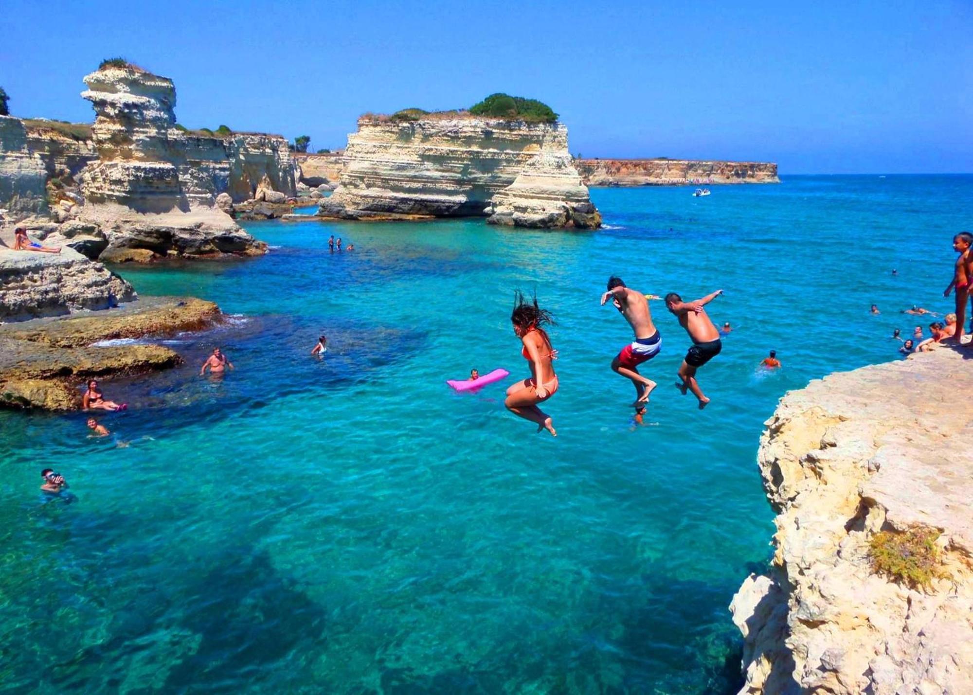 Hotel Alba Chiara Sant'Andrea Salento Eksteriør bilde
